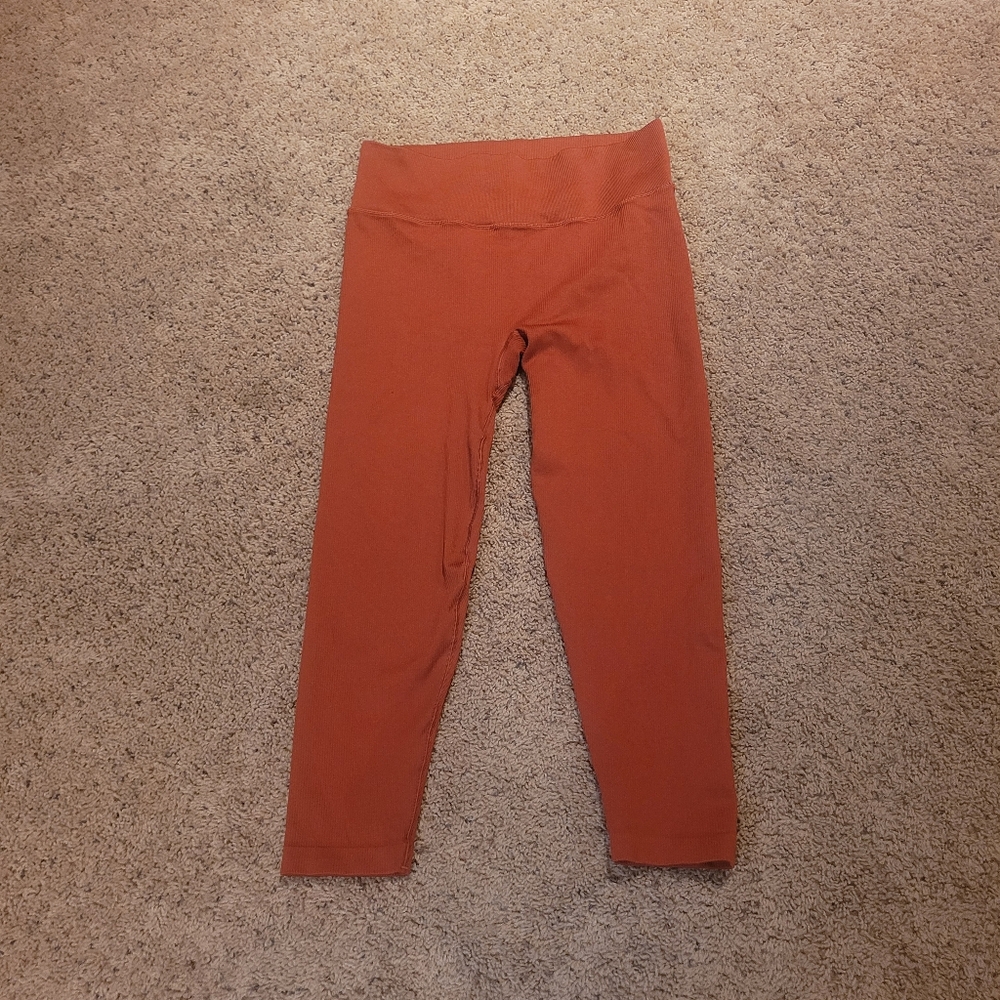 Victoria's Secret Rust Leggings